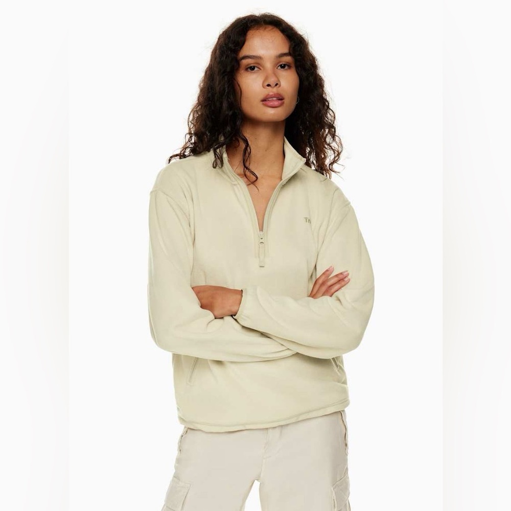 NWOT Aritzia TNA Sno Polar ¼ Zip Hip Sweater